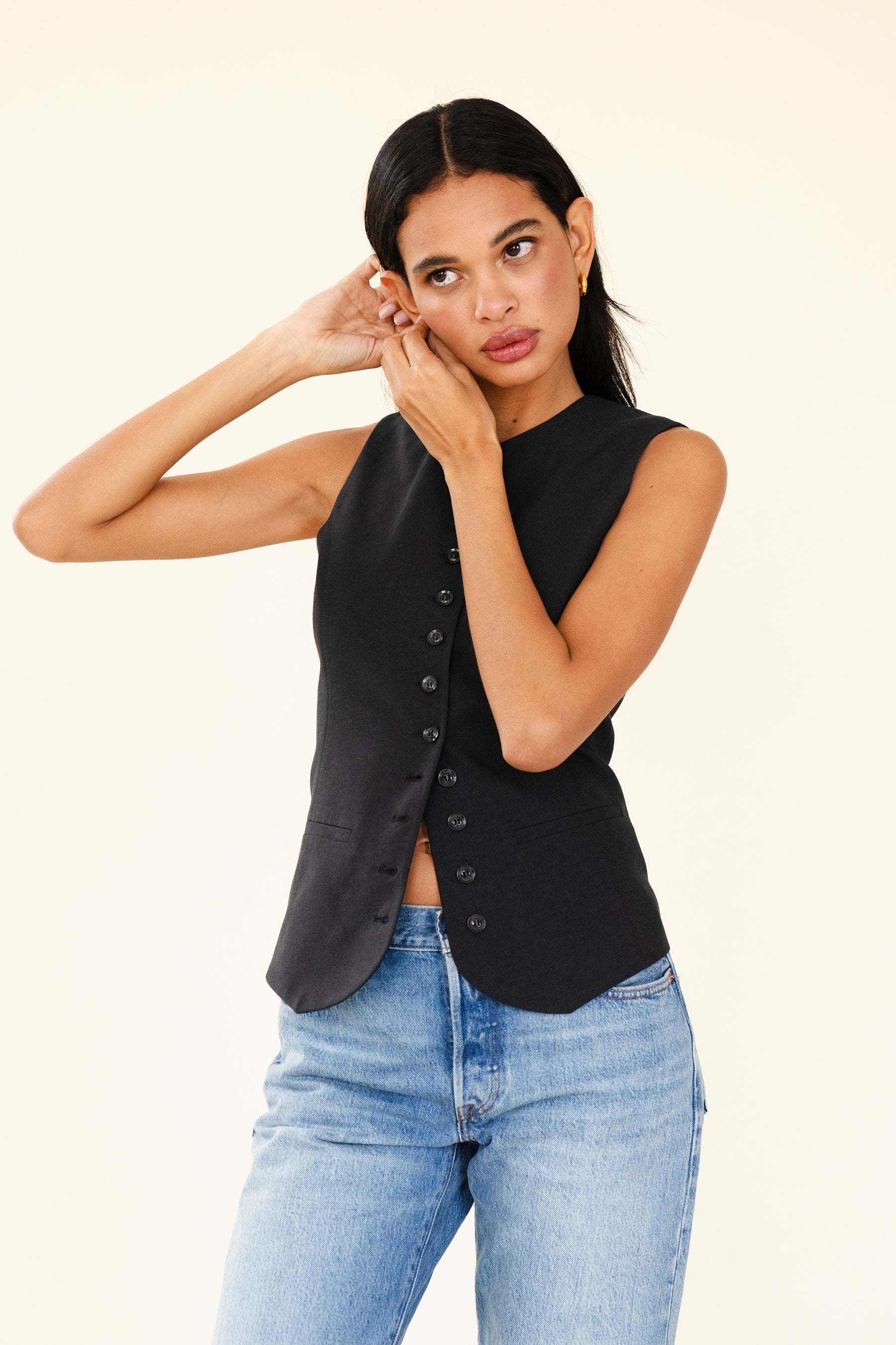 AUDREY WAISTCOAT - NOIR - Image 5