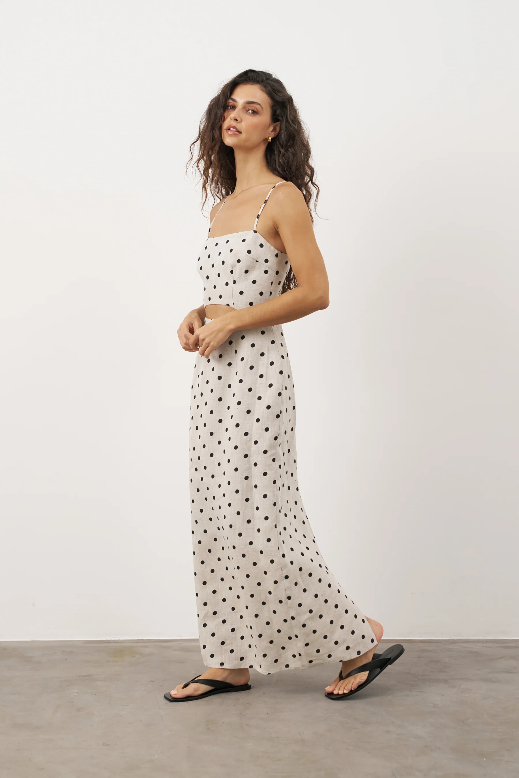 BELLA DRESS - OAT SPOT - Image 4