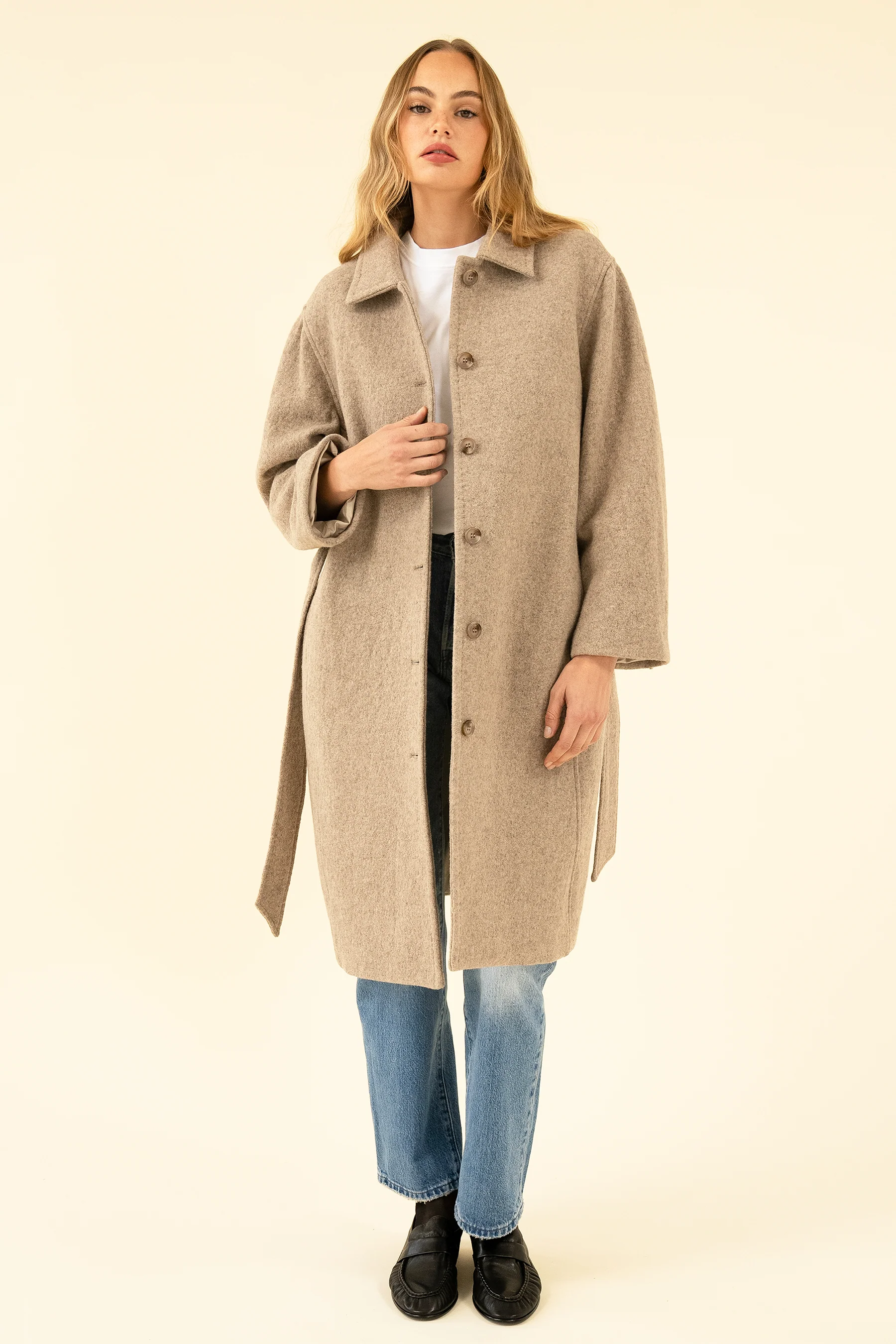 BRIANNA COAT - OAT - Image 5