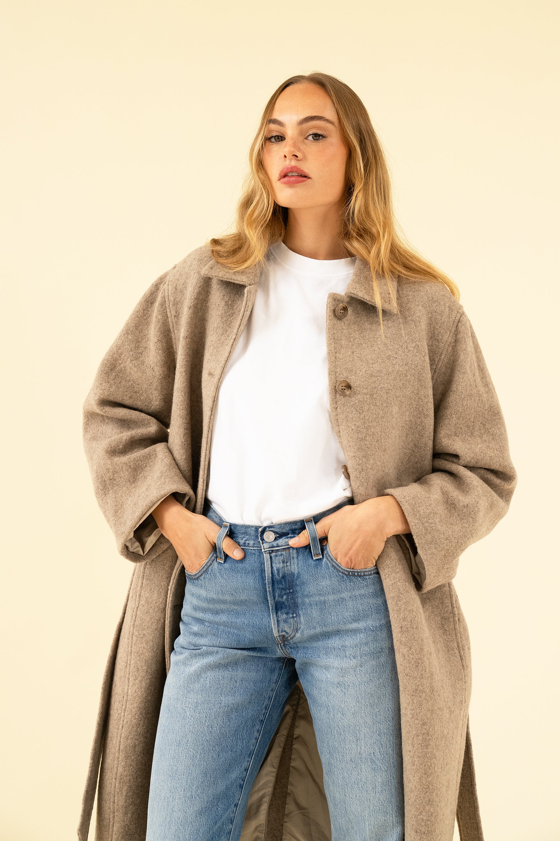BRIANNA COAT - OAT - Image 6