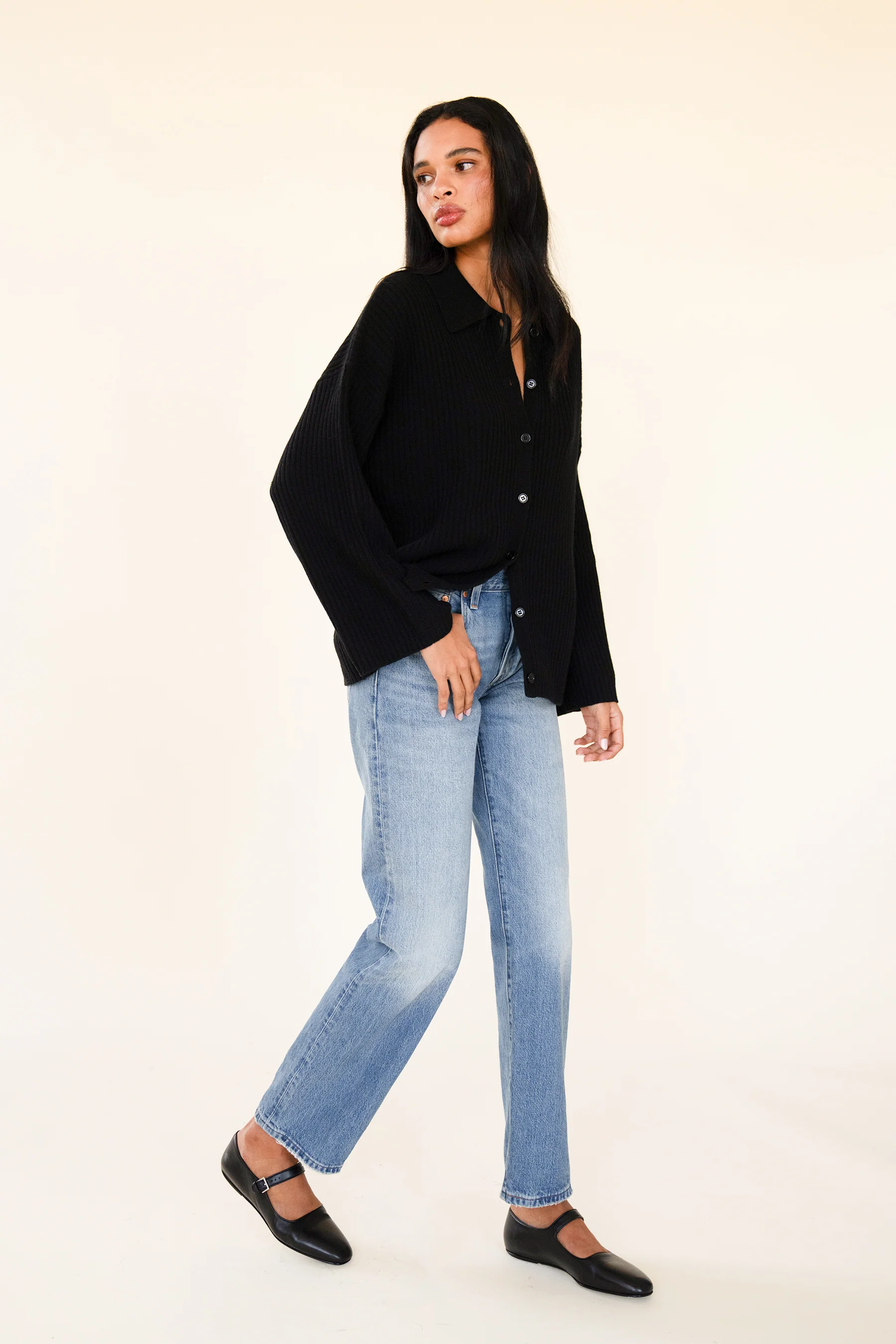CLIO CARDIGAN - NOIR - Image 4