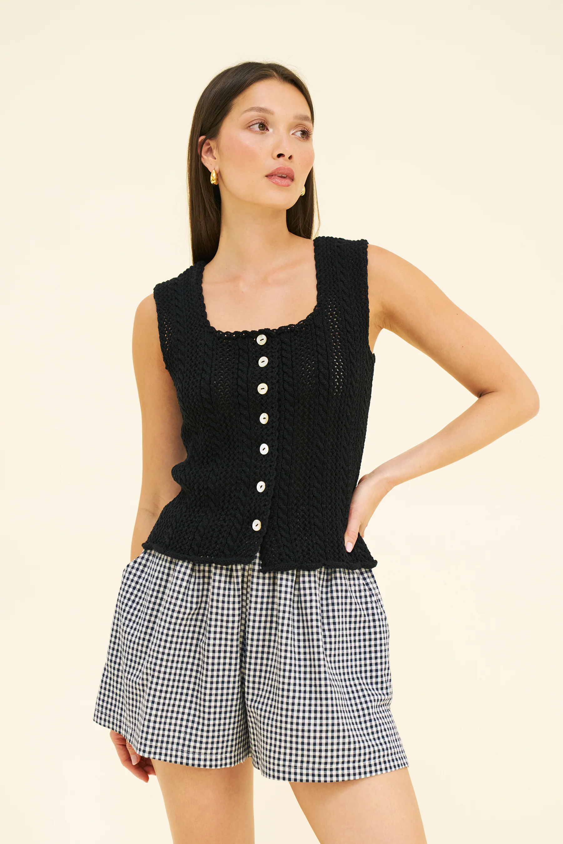 ELLE KNIT - NOIR - Image 2