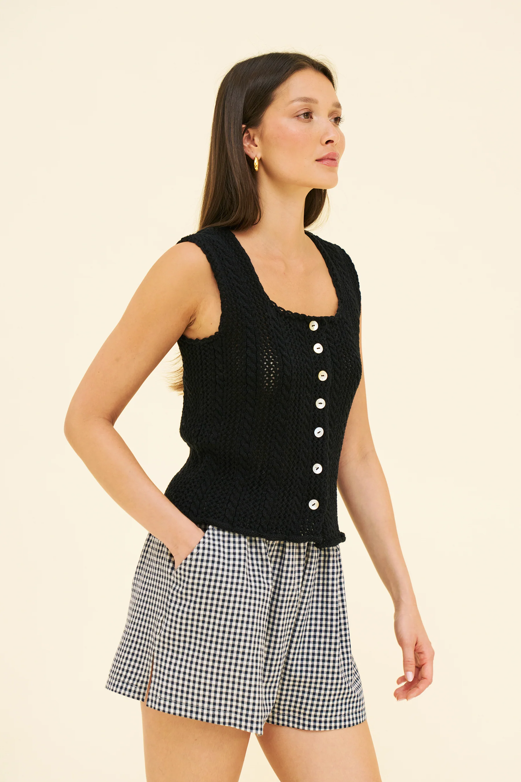 ELLE KNIT - NOIR - Image 3
