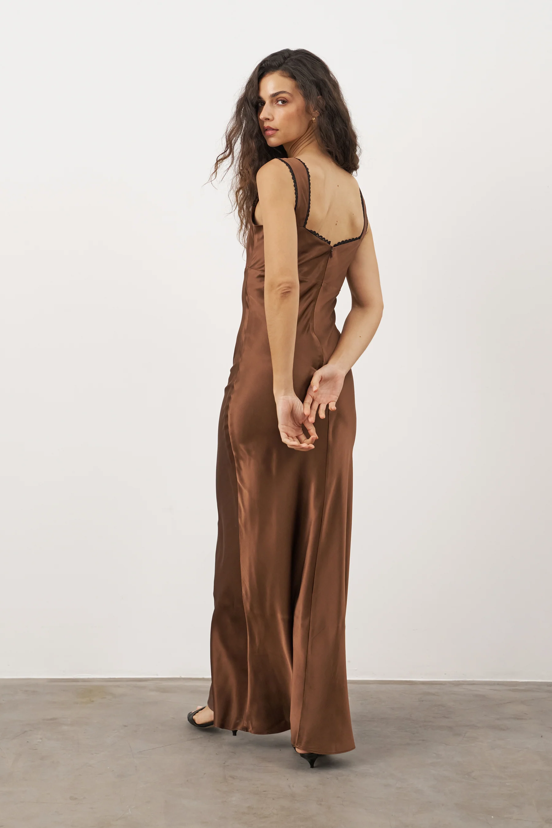 HEIDI DRESS - BRUN - Image 6