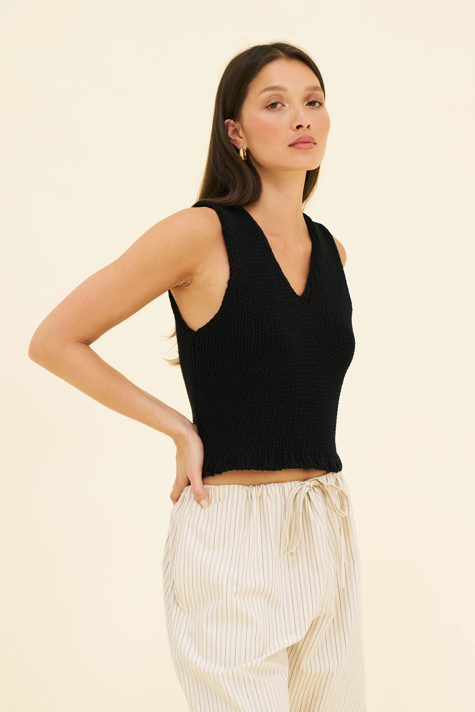 MILA KNIT - NOIR - Image 2