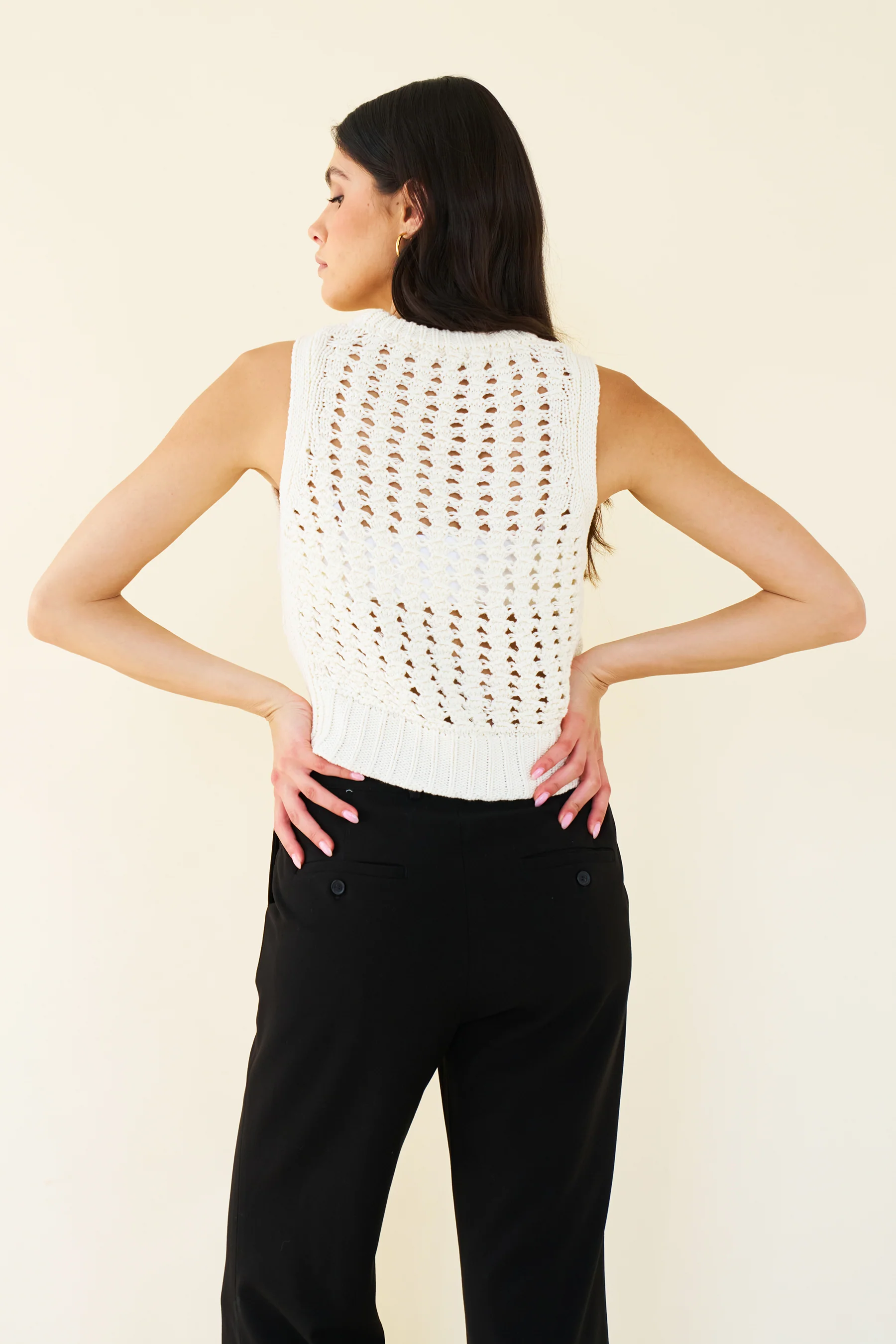 RILEY KNIT - CREAM - Image 5
