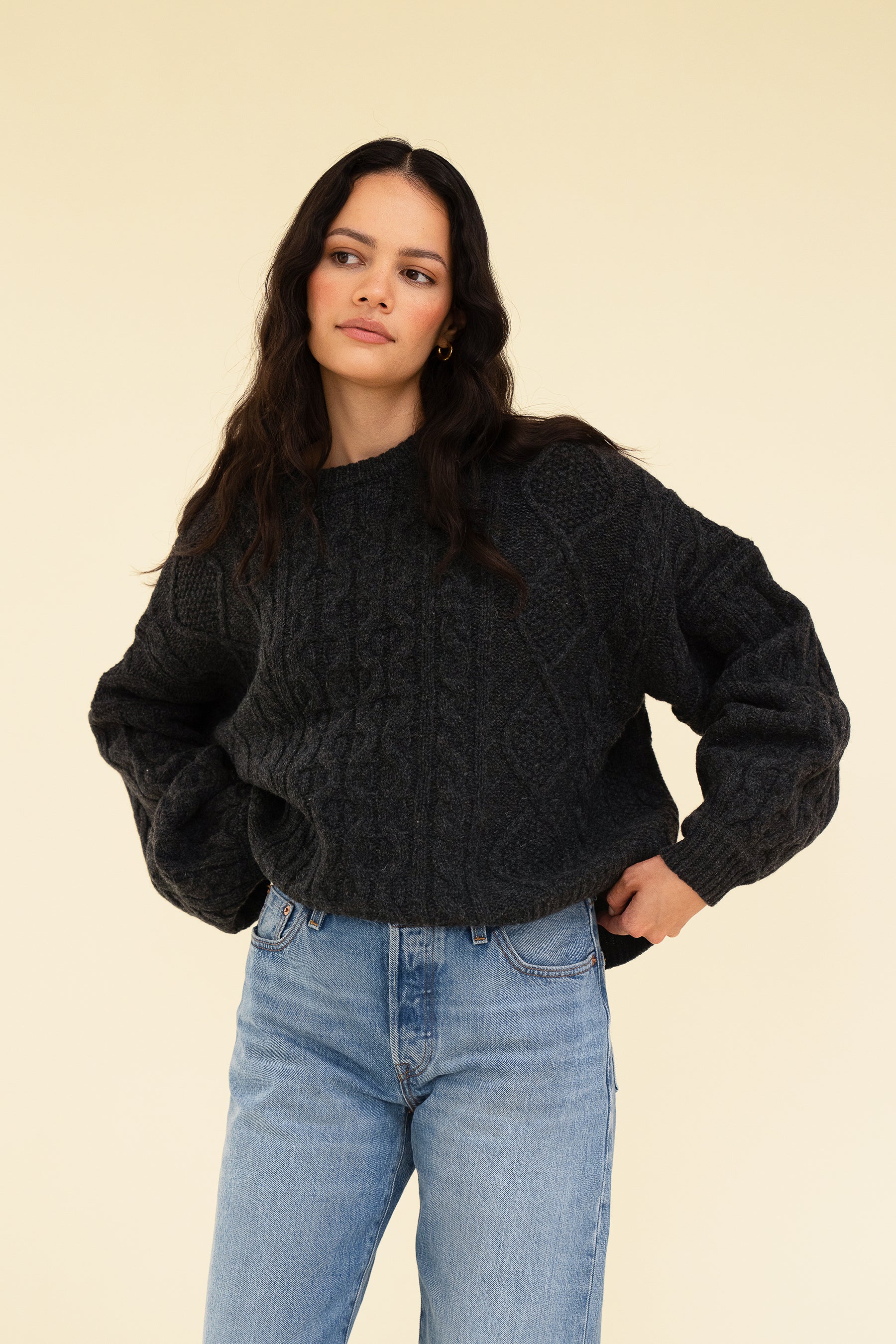 WINONA KNIT - CHARCOAL - Image 4