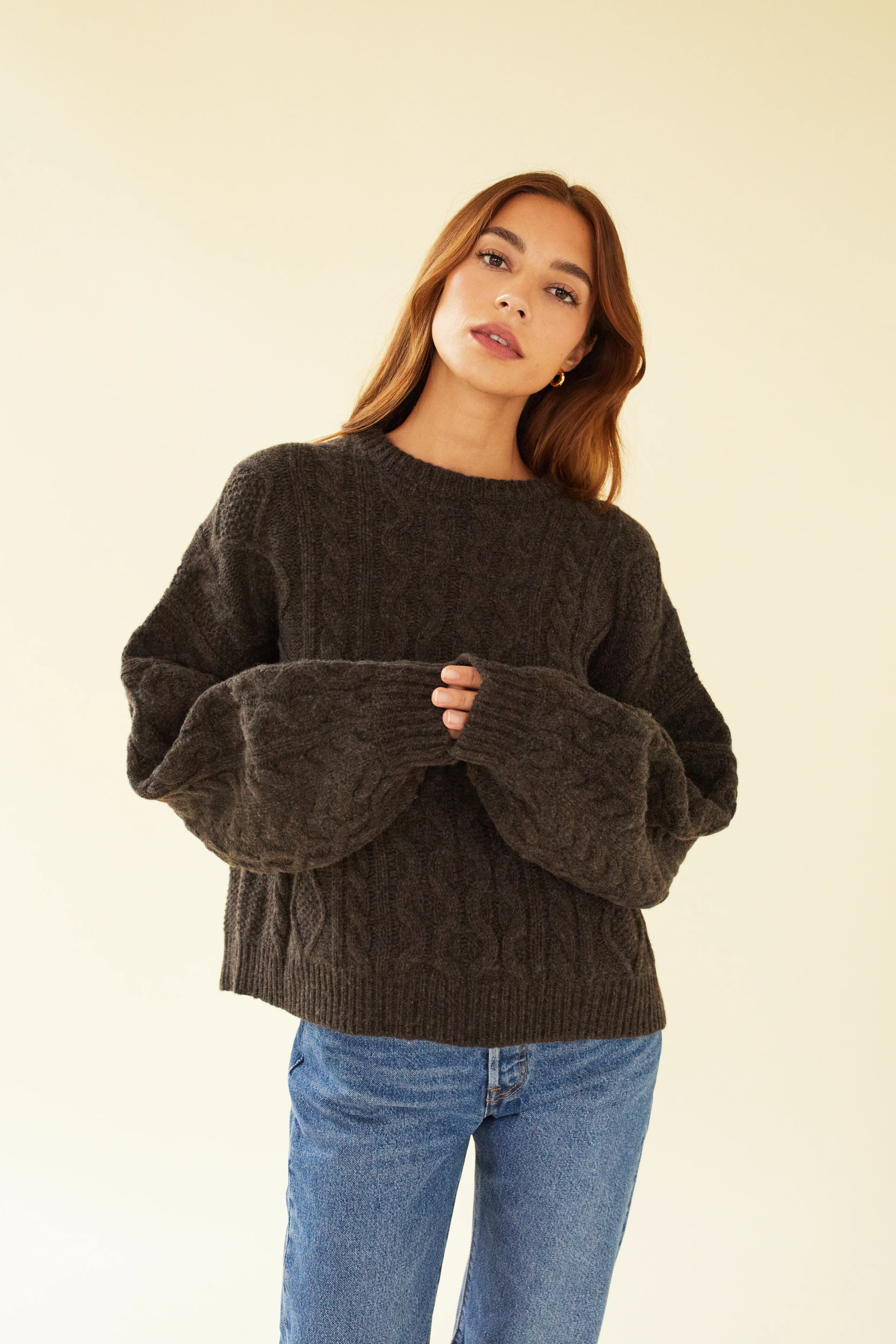 WINONA KNIT - CHOCOLATE - Image 3