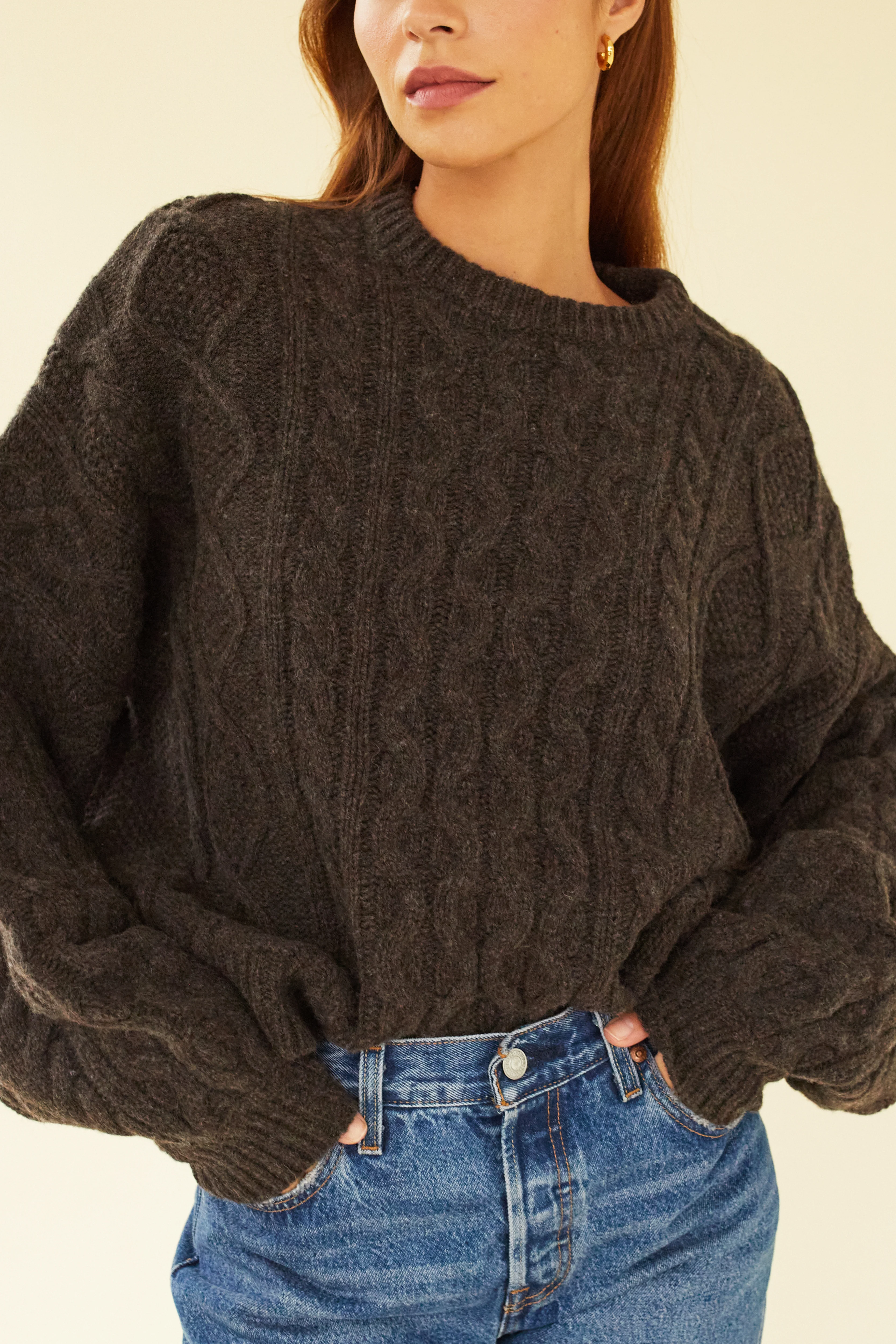 WINONA KNIT - CHOCOLATE - Image 4